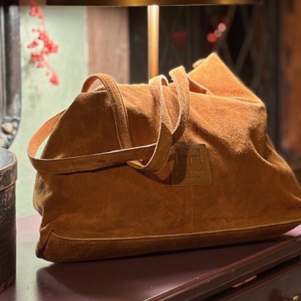 Haute Hippie Suede Hobo Bag~ - Picture 7 of 7